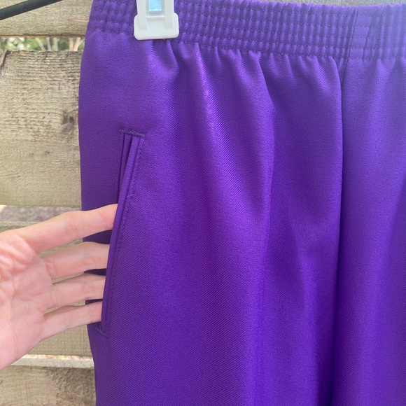 Vintage Levi’s bend over pants purple elastic high waist - Picture 1 of 5